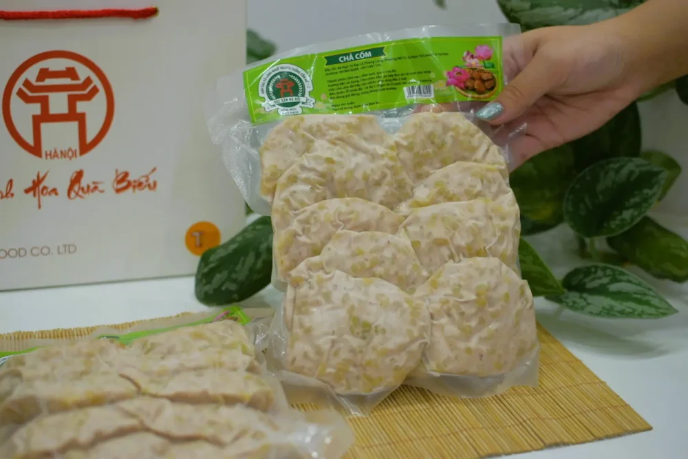 Chả cốm tươi