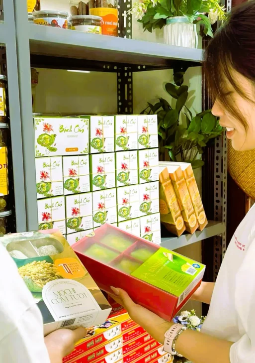 Set quà cốm